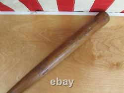 Vintage 1940s Goldsmith Wood Baseball Bat No. 82 Softball Model 34 Great Shape