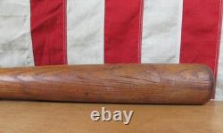 Vintage 1940s HickoryAsh Wood Baseball Bat Copper Sleeve Grip end Repair 35 Vintage 1940s HickoryAsh Wood Baseball Bat Copper Sleeve Grip end Repair 35