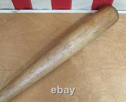 Vintage 1940s Hillerich & Bradsby Wood Baseball Bat HOF Jimmie Foxx 34 US Army