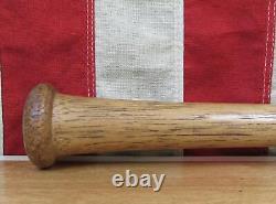 Vintage 1940s Hillerich & Bradsby Wood Baseball Bat HOF Jimmie Foxx 34 US Army