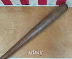 Vintage 1940s Hillerich & Bradsby Wood Baseball Bat Safe Hit HOF George Kell 35