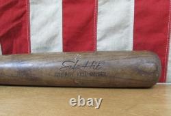 Vintage 1940s Hillerich & Bradsby Wood Baseball Bat Safe Hit HOF George Kell 35