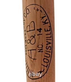 Vintage 1940s Hillerich & Bradsby Wood Baseball Bat Safe Hit HOF George Kell 36