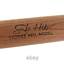 Vintage 1940s Hillerich & Bradsby Wood Baseball Bat Safe Hit HOF George Kell 36