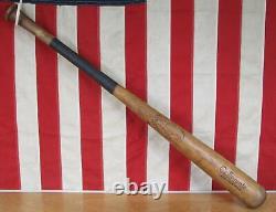 Vintage 1940s JC Higgins Wood Baseball Bat 1743 HOF Jimmie Foxx Collegiate 33