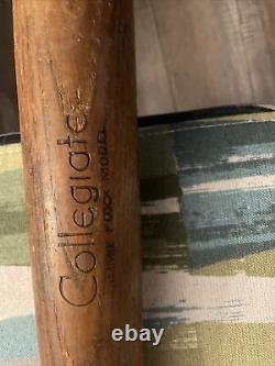 Vintage 1940s JC Higgins Wood Baseball Bat 1743 HOF Jimmie Foxx Collegiate 33