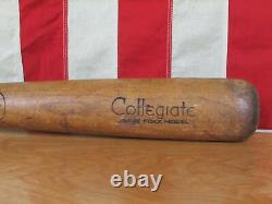 Vintage 1940s JC Higgins Wood Baseball Bat 1743 HOF Jimmie Foxx Collegiate 33