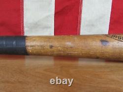 Vintage 1940s JC Higgins Wood Baseball Bat 1743 HOF Jimmie Foxx Collegiate 33