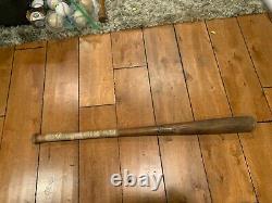 Vintage 1940s Linedrive Wood Baseball Bat Professional Enos Slaughter Type 35