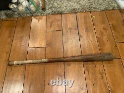 Vintage 1940s Linedrive Wood Baseball Bat Professional Enos Slaughter Type 35