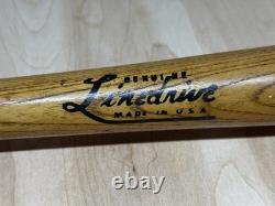 Vintage 1940s Linedrive Wood Baseball Bat Professional Ted Williams Type 35 Vintage 1940s Linedrive Wood Baseball Bat Professional Ted Williams Type 35