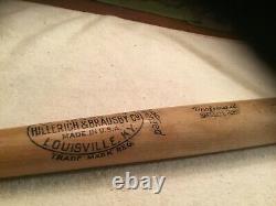 Vintage 1940s Louisville Slugger 125 H. G. Hank Greenberg Professional Baseball