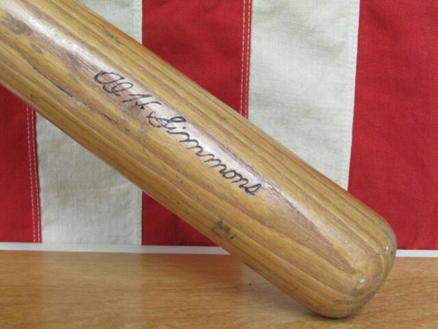 Vintage 1940s Louisville Slugger H&b Wood 125 Baseball Bat Al H. Simmons Hof 34