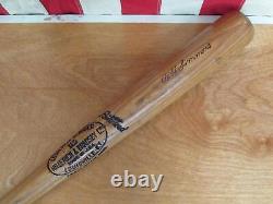 Vintage 1940s Louisville Slugger H&B Wood 125 Baseball Bat Al H. Simmons HOF 34