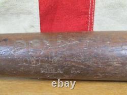 Vintage 1940s Pearson Sporting Goods Wood Baseball Bat No. TL 34 Philadelphia, PA