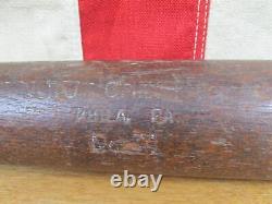 Vintage 1940s Pearson Sporting Goods Wood Baseball Bat No. TL 34 Philadelphia, PA
