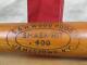 Vintage 1940s S&h Wood Products Wood Baseball Bat Smash Hit 400 Jamestown, Ny 35