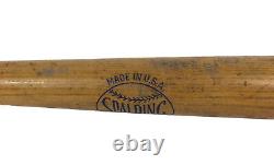 Vintage 1940s Spalding Official Blue Streak Wood Softball Baseball Bat