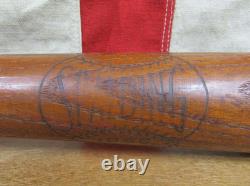 Vintage 1940s Spalding Wood Baseball Bat Nippy Jones Pro Model 1856 Antique 34