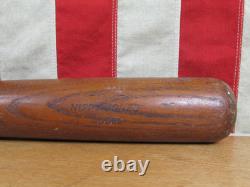 Vintage 1940s Spalding Wood Baseball Bat Nippy Jones Pro Model 1856 Antique 34