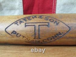 Vintage 1940s Tatem & Son Wood Baseball Bat Putnam, Conn. 30 Rare Company Vintage 1940s Tatem & Son Wood Baseball Bat Putnam, Conn. 30 Rare Company