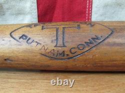 Vintage 1940s Tatem & Son Wood Baseball Bat Putnam, Conn. 30 Rare Company Vintage 1940s Tatem & Son Wood Baseball Bat Putnam, Conn. 30 Rare Company