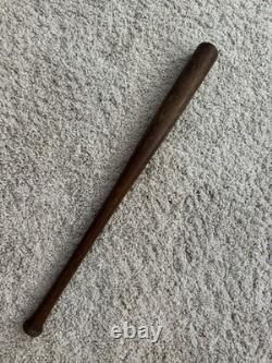 Vintage 1940s Trio Manufacturing Co Wood Regulation Baseball Bat 33 Number 100