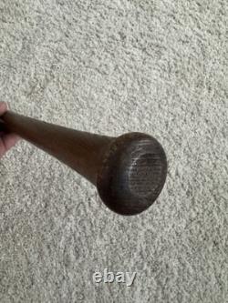 Vintage 1940s Trio Manufacturing Co Wood Regulation Baseball Bat 33 Number 100