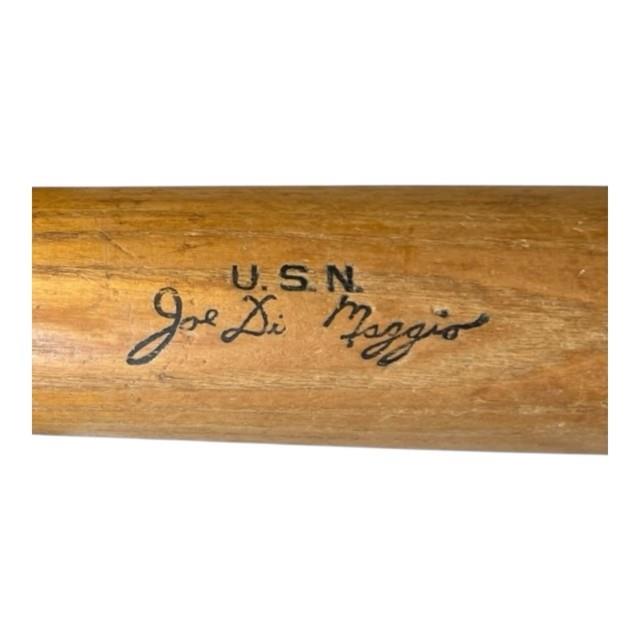 Vintage 1940s Wwii Era Joe Dimaggio Us Navy H&b 35 Inch Baseball Bat Ny Yankees