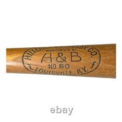 Vintage 1940s WWII era Joe DiMaggio US Navy H&B 35 Inch Baseball Bat NY Yankees
