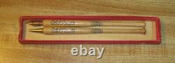 Vintage 1941 Dolph Camilli Brooklyn Dodgers Baseball Bat Pen & Pencil Set