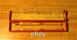 Vintage 1941 Dolph Camilli Brooklyn Dodgers Baseball Bat Pen & Pencil Set