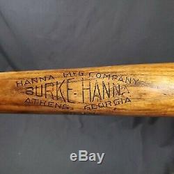 Vintage 1942 Burke Hanna No. 15 Major League DiMaggio Style Baseball Bat- Mint