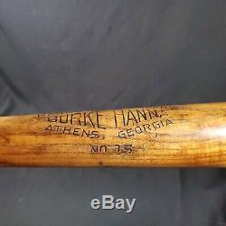 Vintage 1942 Burke Hanna No. 15 Major League DiMaggio Style Baseball Bat- Mint