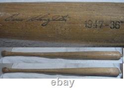 Vintage 1947 Louisville Slugger Lathe Bat Enos Slaughter St. Louis Cardinals