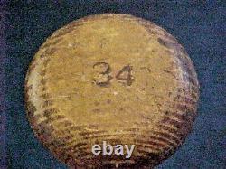 Vintage 1950's Yankee Clipper BOBBY AVILA Baseball Bat 1954 AL Batting Champ