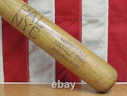 Vintage 1950s Adirondack Baseball Bat Mickey Mantle NYC Police Ath. League 34