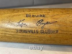 Vintage 1950s All-Star Ken Boyer 125 H&B Powerized Baseball Bat RARE Cardinals 3