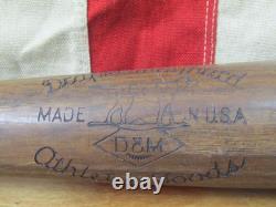Vintage 1950s Draper Maynard D&M Wood Baseball Bat HOF Yogi Berra Model 33 DS44 Vintage 1950s Draper Maynard D&M Wood Baseball Bat HOF Yogi Berra Model 33 DS44