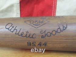 Vintage 1950s Draper Maynard D&M Wood Baseball Bat HOF Yogi Berra Model 33 DS44 Vintage 1950s Draper Maynard D&M Wood Baseball Bat HOF Yogi Berra Model 33 DS44