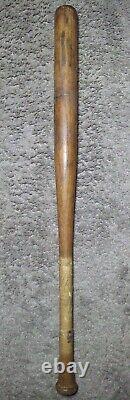 Vintage 1950s H&B 125 T 33 Louisville Softball Baseball Bat ENGRAVED KNOB Rare