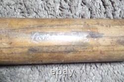 Vintage 1950s H&B 125 T 33 Louisville Softball Baseball Bat ENGRAVED KNOB Rare