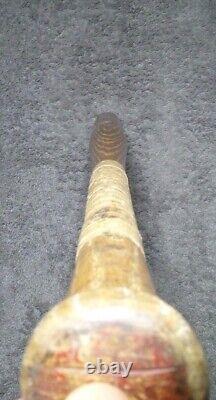 Vintage 1950s H&B 125 T 33 Louisville Softball Baseball Bat ENGRAVED KNOB Rare