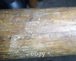 Vintage 1950s H&B 125 T 33 Louisville Softball Baseball Bat ENGRAVED KNOB Rare