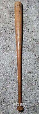 Vintage 1950s HOF Ed Mathews Wilson A1360 Big Leaguer Wood Baseball Bat