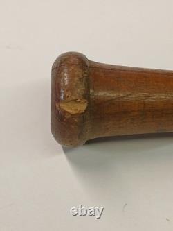 Vintage 1950s Hanna Batrite 15 Mini Bat Kick's Athletic Goods -Buffalo NY- Gold