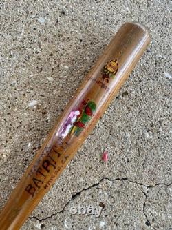 Vintage 1950s Hanna Batrite Wood Baseball Mini Bat St. Louis Cardinals Browns 18