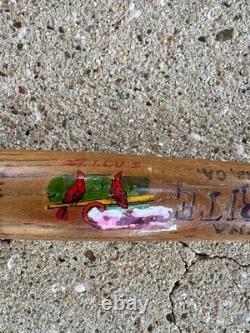 Vintage 1950s Hanna Batrite Wood Baseball Mini Bat St. Louis Cardinals Browns 18