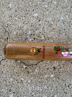 Vintage 1950s Hanna Batrite Wood Baseball Mini Bat St. Louis Cardinals Browns 18