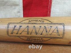 Vintage 1950s Hanna Wood'Swat King' Baseball Bat HOF Ernie Banks Style 34